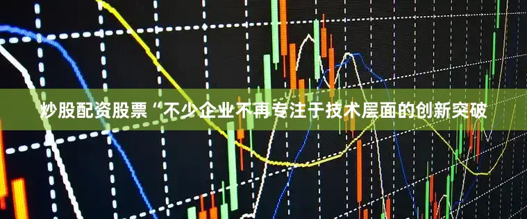 炒股配资股票“不少企业不再专注于技术层面的创新突破